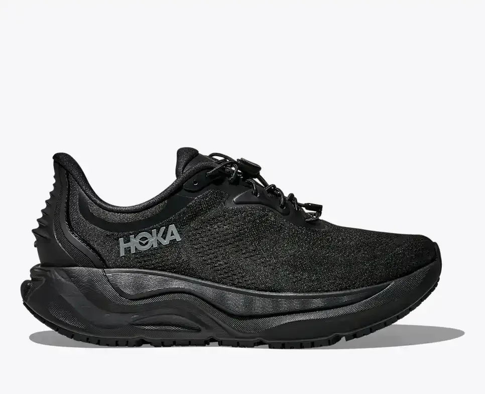 HOKA Arahi SR Black (Women’s) - Walking Shoes & Boots - front view