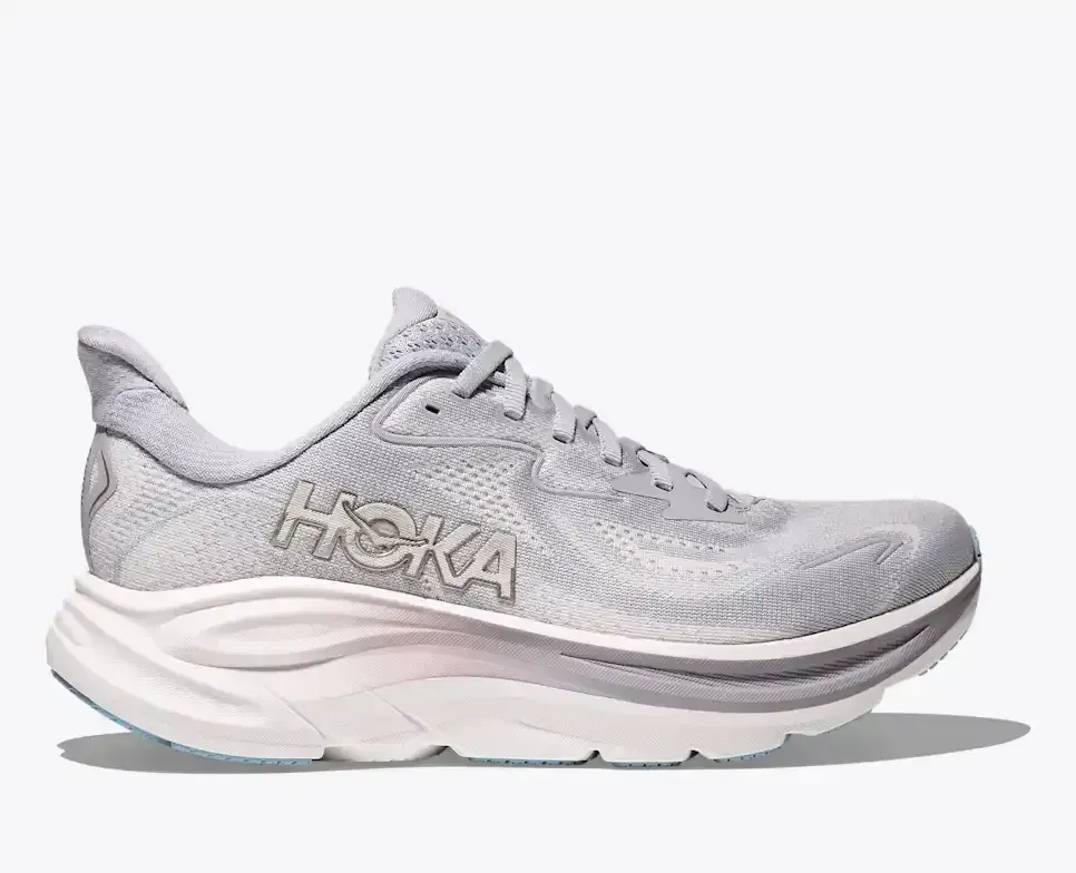 HOKA Clifton 10 Ash Grey Foggy Grey (Women’s) - Clifton 10 - front view