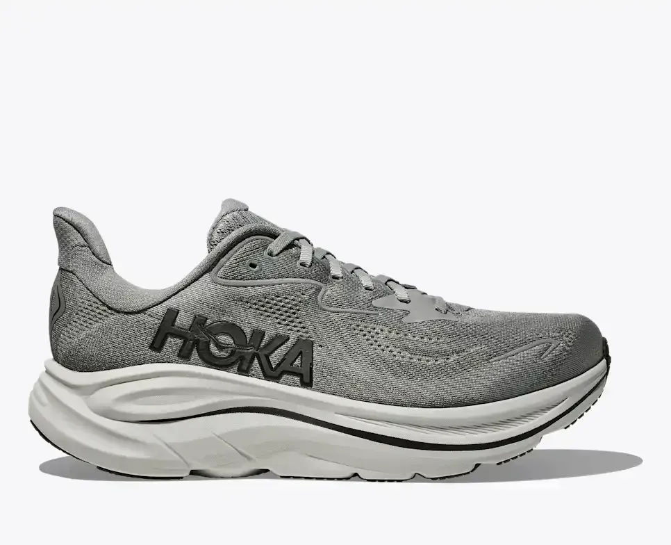 HOKA Clifton 10 Galactic Grey Asteroid - Clifton 10 - front view