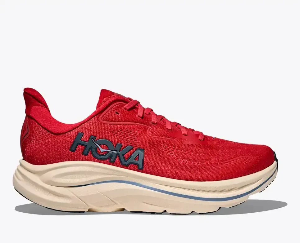 HOKA Clifton 10 Vermillion Varsity Navy - Clifton 10 - front view