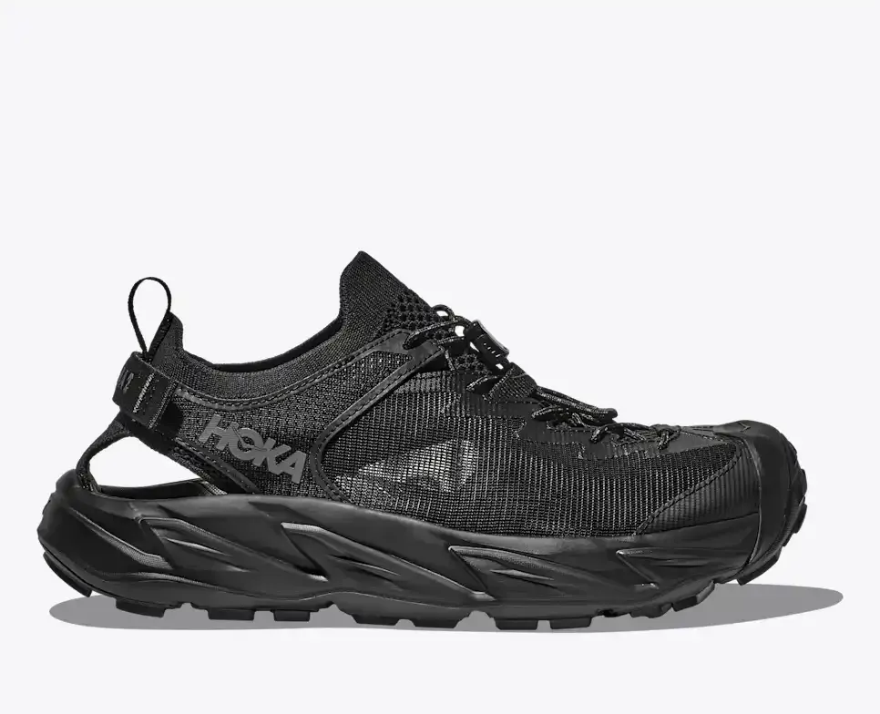 HOKA Hopara 2 Triple Black - Men's Running Shoes & Trainers - front view