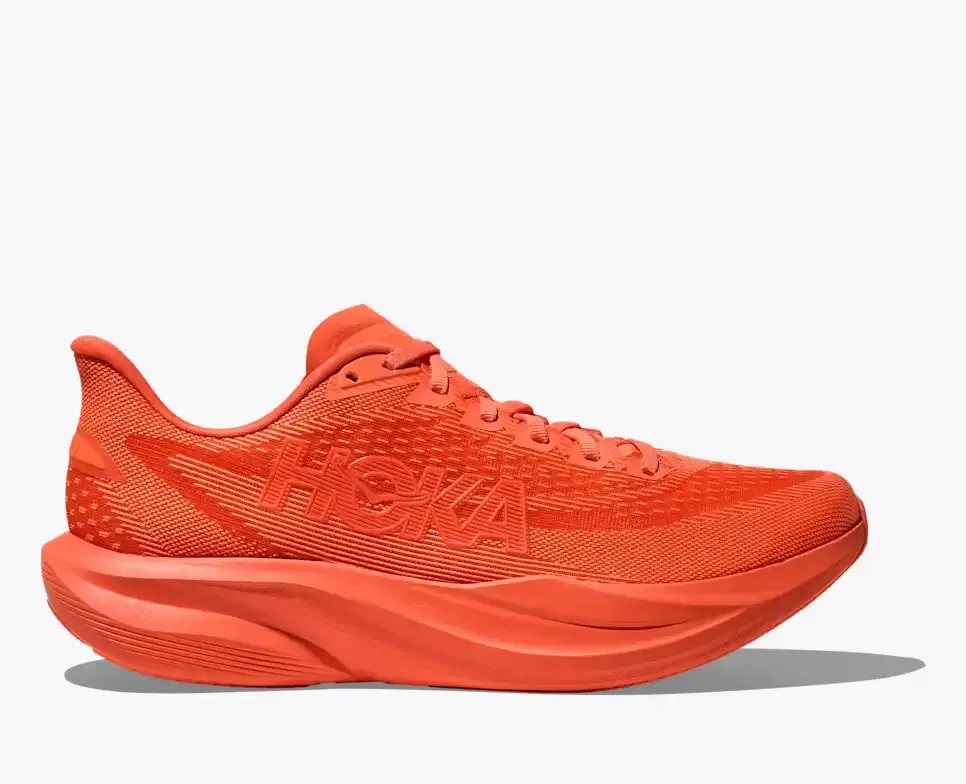 HOKA Mach 7 Bell Pepper (Women’s) - Road Running Shoes - front view