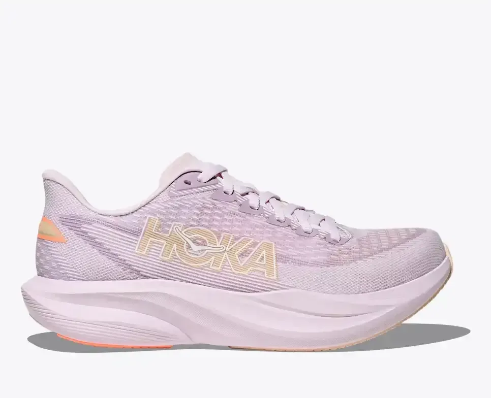HOKA Mach 7 Frost Neon Yuzu (Women’s) - Road Running Shoes - front view