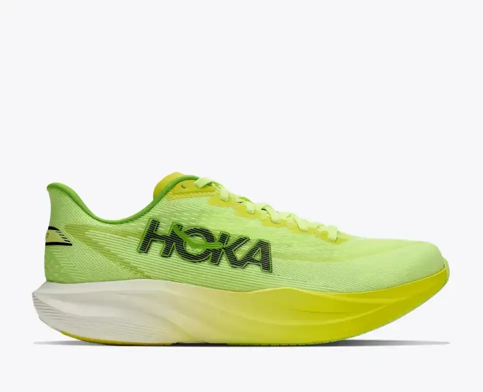 HOKA Mach 7 Neon Yuzu - Men's Road Running Shoes & Trainers - front view