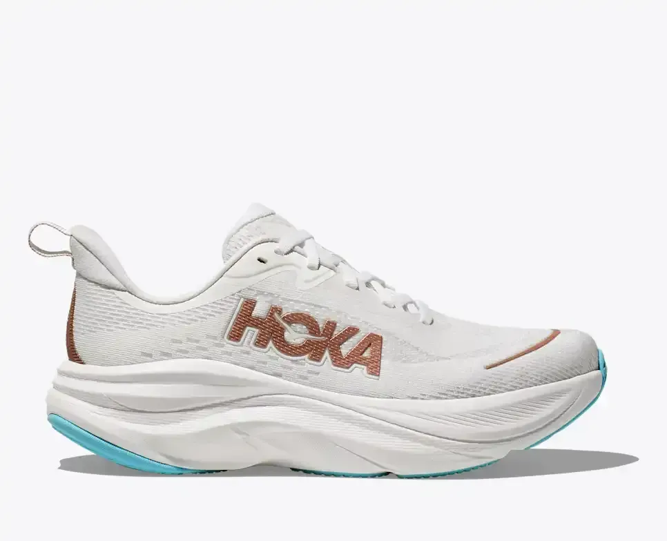 HOKA Skyflow Frost Rose Gold (Women’s) - Women's Running Shoes - front view