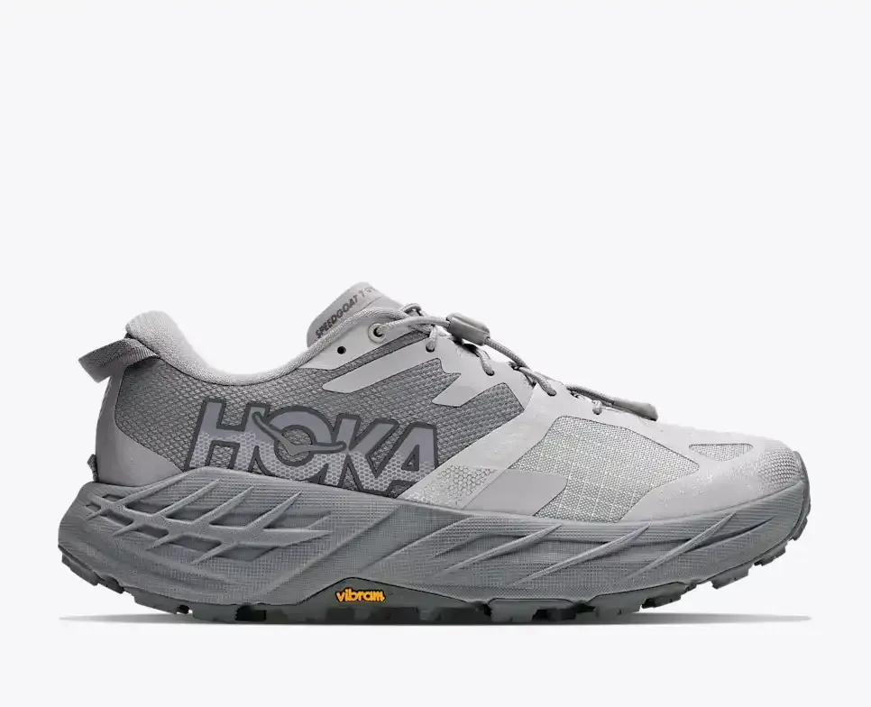 HOKA Speedgoat 7 GORE-TEX® Stellar Grey Galactic Grey (Women’s) - Hiking Boots & Shoes - front view
