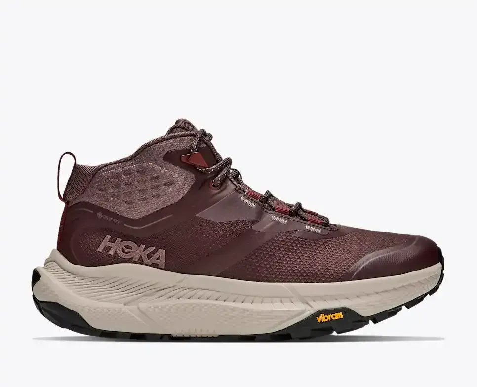 HOKA Transport Hike GORE-TEX Deep Mauve Smoky Quartz (Women’s) - Women's Running Shoes - front view
